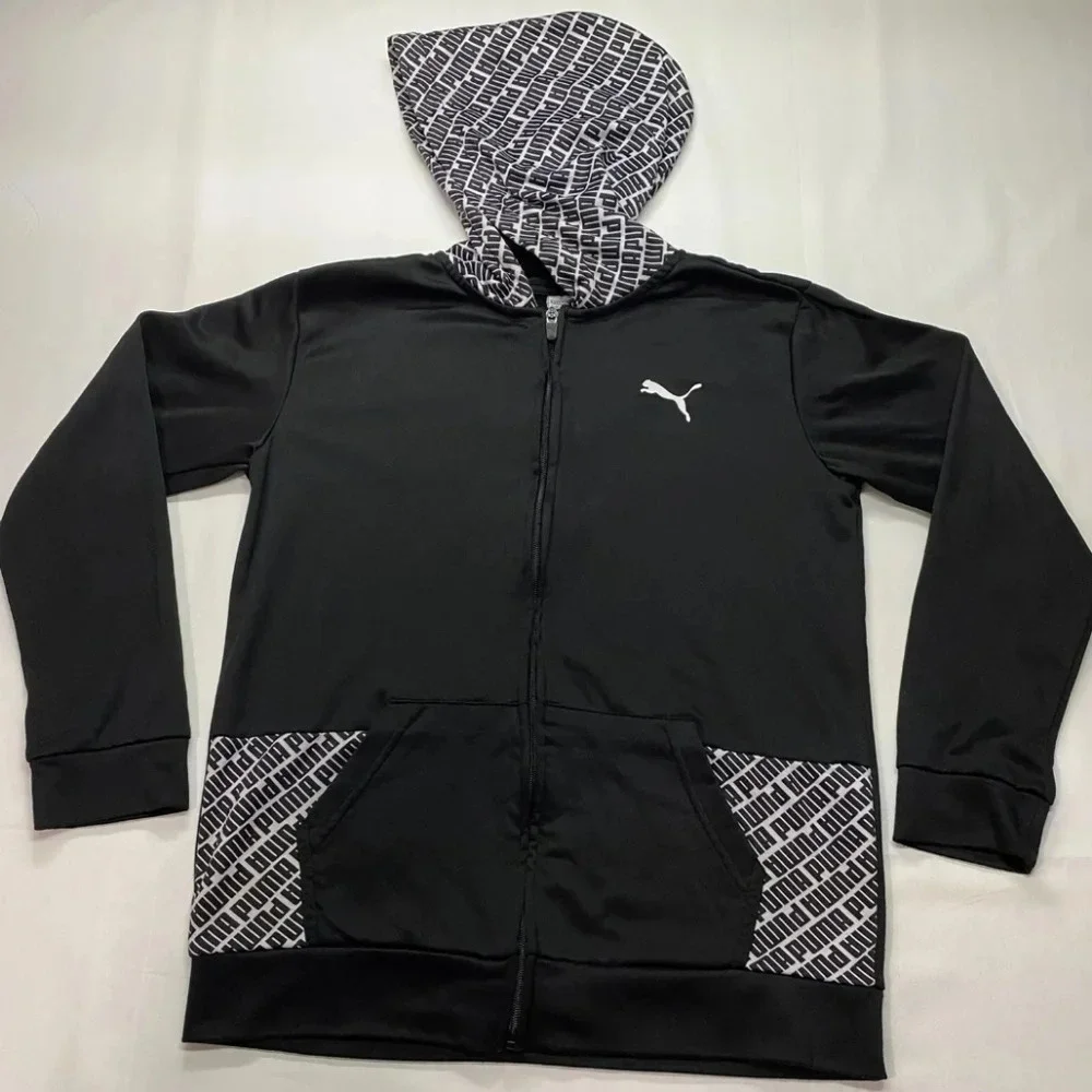 PUMA Kids Full Zip Hoodie - Picture 1 of 8